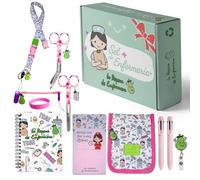 La Repera de Enfermera® Pack de Enfermería 10 piezas | Regalos para Enfermeras | Salvabolsillos de enfermeria + 2 tijeras + Organizador de bolsillo enfermeria + Accesorios enfermeras (PINK NURSEES)
