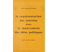 La Représentation Des Intérêts Dans Le Mouvement Des Idées Politiques