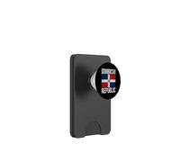 LA REPÚBLICA Dominicana Bandera DE Armas Banner Colores PopSockets PopWallet para MagSafe