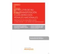 La Res 2178 De Nu Y Su Transposición A Los Derechos Penales Nacio Nale