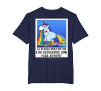 La Resaca Dura un día - Resaca de Alcohol Bebedor de Alcohol Camiseta, Hombre Tallas Grandes, Azul Marino, 5X Alto