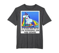 La Resaca Dura un día - Resaca de Alcohol Bebedor de Alcohol Camiseta, Hombre Tallas Grandes, Jaspeado Oscuro, 3X Alto