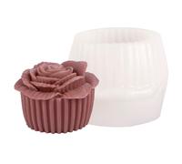 La resina epoxi de silicona de los moldes de rosas es adecuada para la producción de resina epoxi de silicona de flores de difusores de jabón hechos a mano para el