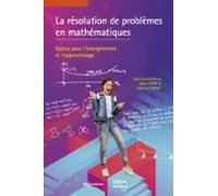 La Résolution De Problèmes En Mathématiques (ebook)