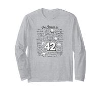 La Respuesta es 42, Genio, Nerd, Ciencia. Manga Larga