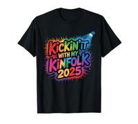 La reunión Familiar de Kickin It with My Kinfolk 2025 Camiseta