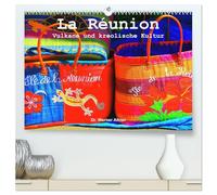 La Réunion - Vulkane und kreolische Kultur (hochwertiger Premium Wandkalender 2026 DIN A2 quer), Kunstdruck in Hochglanz: Die außergewöhnliche französische Insel im Indischen Ozean