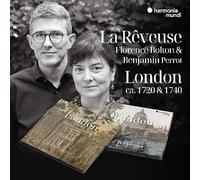 La Rêveuse – Florence Bolton y Benjamin Perrot – London Ca. 1720 y 1740 – Vinilo – Harmonia Mundi