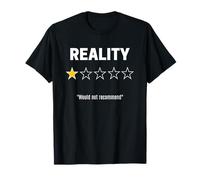 La revisión de la realidad no se recomienda Camiseta