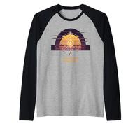 La revolución no será centralizada libertad de poder bitcoin Camiseta Manga Raglan