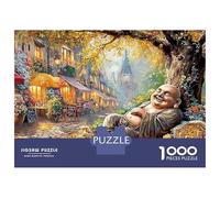 La Riqueza de Buda 1000 Piezas Rompecabezas Colorido DecoracióN Familiar Buda en el Bosque Jigsaw Juegos Educativos para Regalo 38x26cm/1000pcs