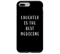 La Risa es la Mejor Medicina Declaración motivadora Inspiradora Carcasa para iPhone 7 Plus/8 Plus