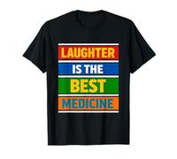 La Risa es la Mejor Medicina Oficina del Día Mundial de la Risa Camiseta