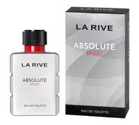 LA RIVE Absolute Sport Eau de Toilette para hombre (100 ml) - Fragancia masculina fresca con notas cítricas y cedro - Perfume deportivo para hombre