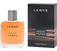 LA RIVE Heroic Man Eau de Toilette EDT for men Aromatic-Spicy Aroma con toque oriental para hombre Melón Salvia Madera de Guayaco Amber 100 ml