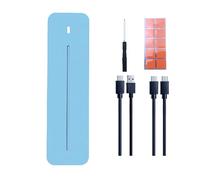 La robusta carcasa de aluminio permite una velocidad de transferencia de 1000 S a través del conector USB C de 10 Gbps y soporta tanto discos duros NVMe/SATA como comandos TRIM