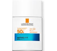 La Roche-Posay Protector Solar SPF 50+, Fórmula con Ácido Hialurónico, Niacinamida y Filtros UVA/UVB Avanzados, Fluido Invisible, Anthelios UVAir, 40 ml