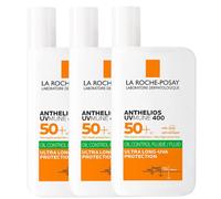 La Roche Posay Anthelios UV-MUNE 400 Oil Control Fluido SPF50+ 3x50 ml