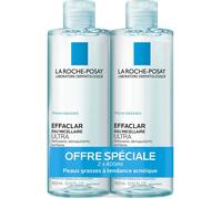 La Roche-Posay Effaclar Agua Micelar Ultra Piel Grasa 2x400 ml