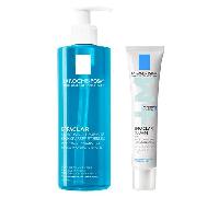 La Roche-Posay Effaclar Gel espumoso purificante antiimperfecciones 400 ml y tratamiento corrector 30 ml