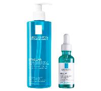 La Roche-Posay Effaclar Gel Purificante Espumoso Anti-Imperfecciones 400 ml y Sérum Ultraconcentrado 30 ml