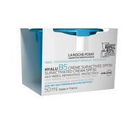 La Roche-Posay Hyalu B5 Suractivated SPF30, Crema Facial Reafirmante y Rellenadora, Protección Anti-UV, Enriquecida con Ácido Hialurónico y Vitamina B5, Todo Tipo de Piel, Formato Recarga, 50 ml.