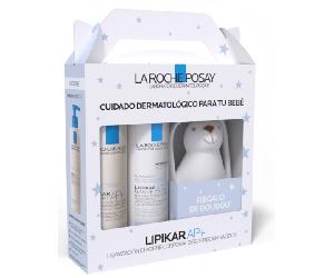 La Roche Posay Lipikar AP+ Crema Ducha 400 ml + Bálsamo 400 ml + Doudou