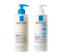La Roche-Posay Lipikar Dry Skin Routine Syndet AP+ Crema Limpiadora 400ml y AP+M Bálsamo Reparador Triple 400ml