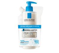 La Roche Posay Lipikar Syndet AP+ Crema Limpiadora Relipidizante Eco-Refill + Botella de 400 ml