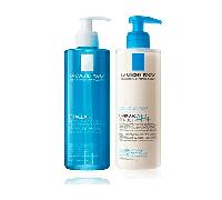 La Roche-Posay Pack Effaclar Gel Moussant Limpiador Purificante 400 ml + Lipikar Syndet AP+ 400 ml