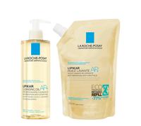 La Roche-Posay Pack Lipikar AP+ Aceite Limpiador 400mL + Recarga 400mL