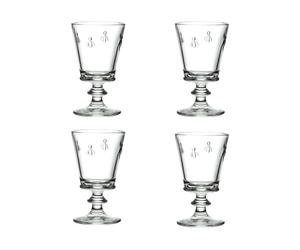 La Rochère 4 Copas de vino Abeille 24 cl Transparente