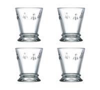 La Rochère 4 Vasos Abeille 26 cl Transparente