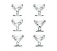 La Rochère 6 Boles de postre Canarie 13 cl Transparente