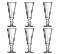 La Rochère 6 Copas de champagne Perigord 16 cl Transparent