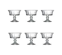 La Rochère 6 copas de champagne Perigord 22 cl Transparente
