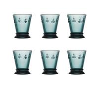La Rochère 6 Vasos Abeille 26 cl Azul oscuro