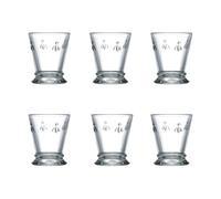 La Rochère 6121 01 Vaso de Whisky Abeille, 0,27 L, transparente (6 unidades)