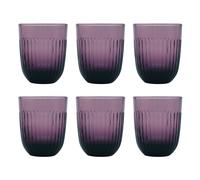 La Rochère 6 Vasos de agua Ouessant 29 cl Aubergine