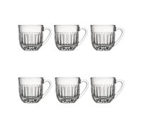 La Rochère 6 Vasos de espresso Ouessant 9 cl Transparente