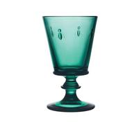 La Rochère- Juego de 6 copas de vino esmeralda ABEILLE-Origine France