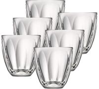 La Rochere - Juego de 6 vasos Boudoir de 8.5 onzas, juego de vasos, tamaño único, transparente