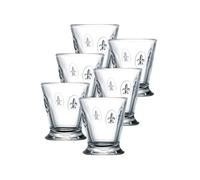 La Rochere - Juego de 6 vasos de flor de LYS de 9 onzas