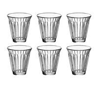 La Rochère Tazas de café Zinc, 200 ml, transparente (6 unidades)