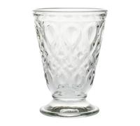 La Rochère Vaso de agua de cristal prensado Lyonnais, 20 cl, juego de 6