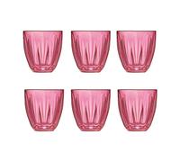 La Rochère Vaso Lily. 6-pack Raspberry