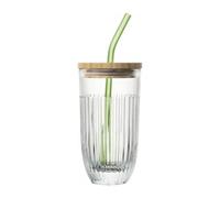 La Rochère Vaso de smoothie Ouessant con tapa y pajita 43 cl Transparent