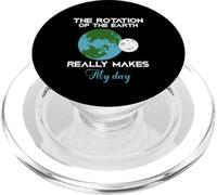 La rotación de la Tierra Realmente Hace Que mi día Sea Divertido PopSockets PopGrip para MagSafe