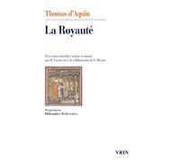 La Royauté, au roi de Chypre (Translatio: Philosophies Medievales)