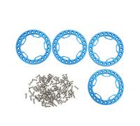 La rueda de aluminio de la aleación RC suena los bordes para los coches de 1/10 RC axial SCX10 90046 4Pcs del CNC de la resistencia de abrasión de los bordes externos de los
